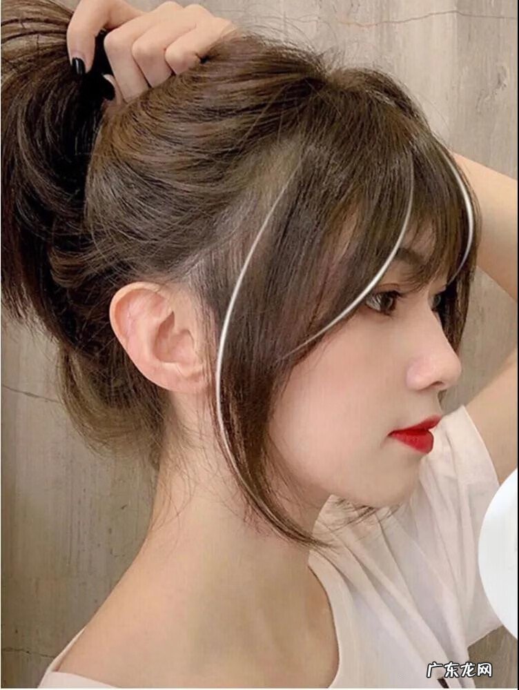 刘海很多怎么弄薄刘海 薄薄的八字刘海