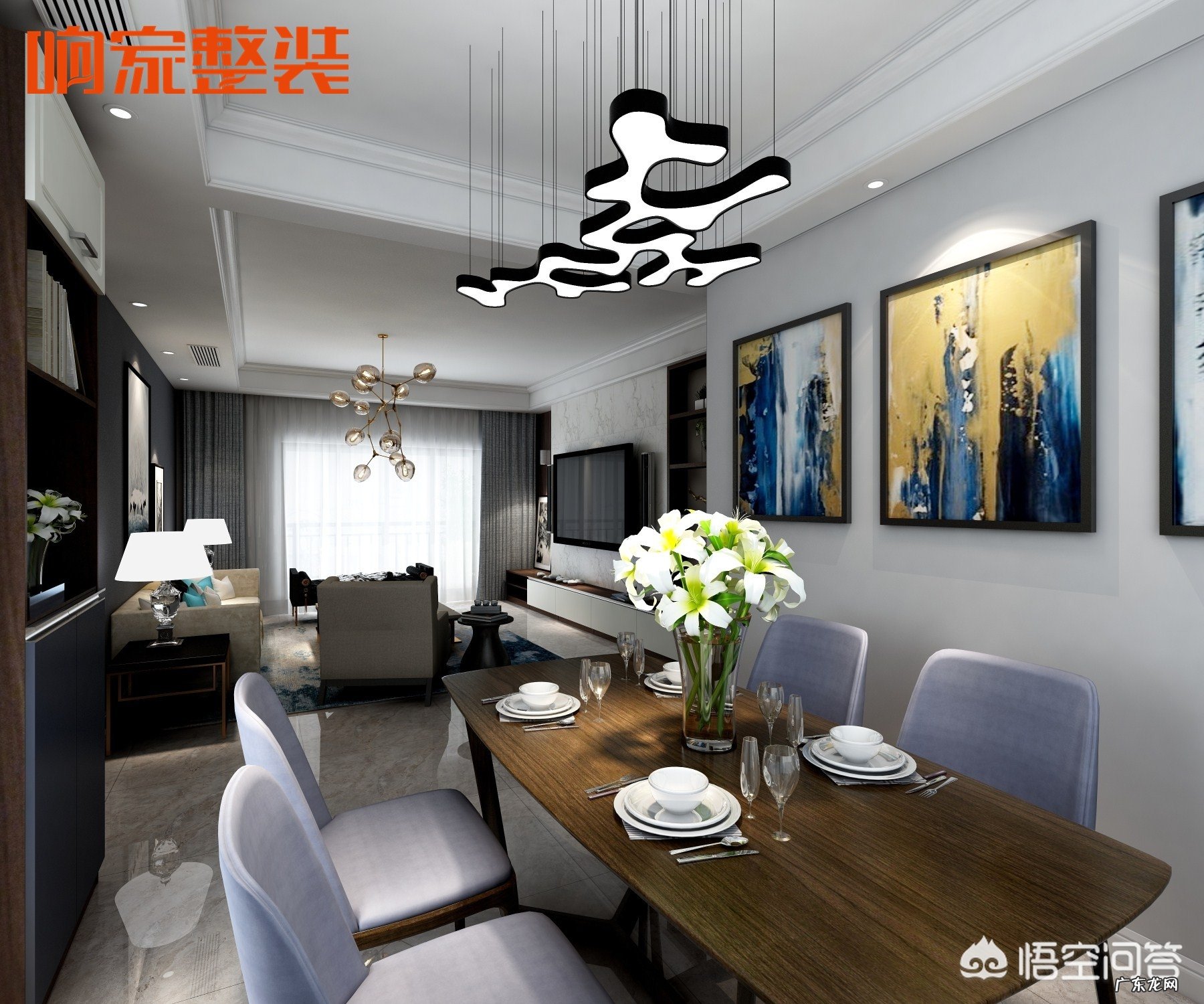 家居轻奢风格是什么样子的?