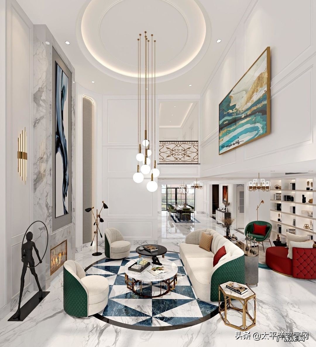 家居轻奢风格是什么样子的?