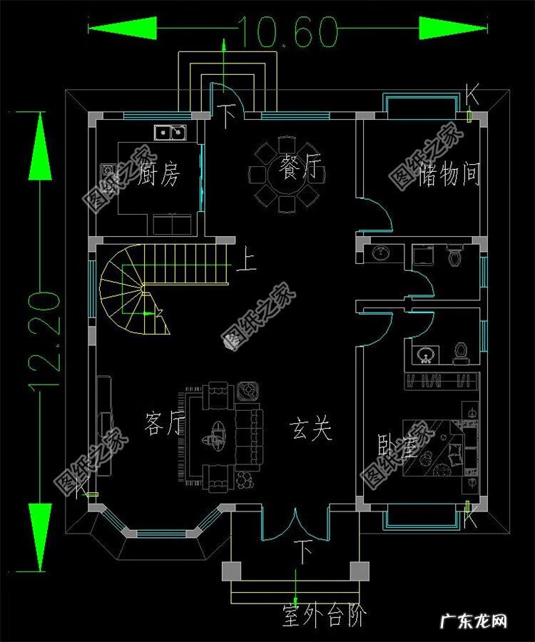 三间房中间开门好不好 什么是三开间房子