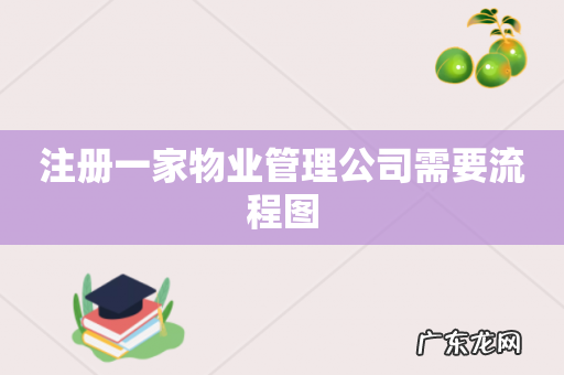 注册一家物业管理公司需要流程图