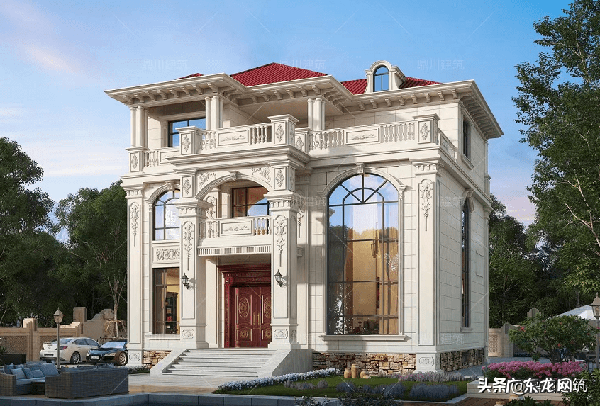 灰色外墙别墅效果图 别墅颜色外墙灰色搭配