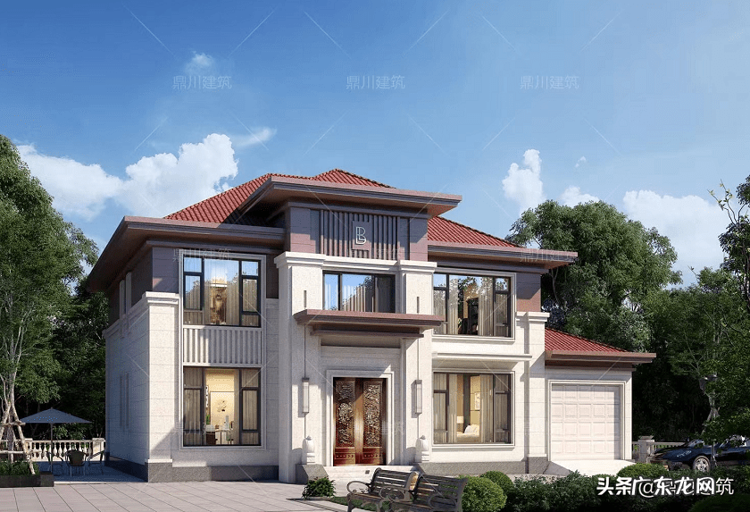 灰色外墙别墅效果图 别墅颜色外墙灰色搭配