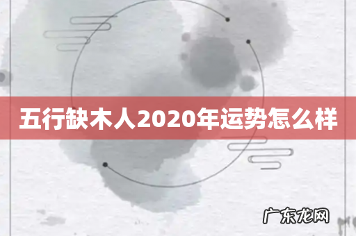 五行缺木人2020年运势怎么样