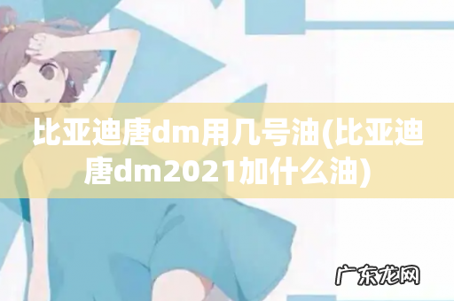 比亚迪唐dm2021加什么油 比亚迪唐dm用几号油