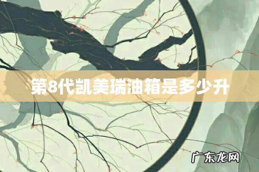 第8代凯美瑞油箱是多少升