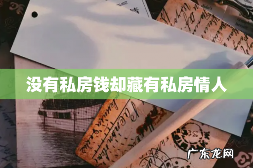 没有私房钱却藏有私房情人