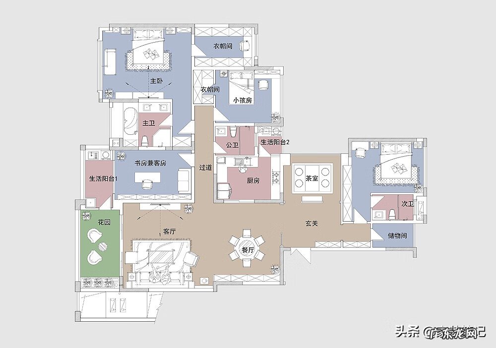 新中式入门玄关 中式进门玄关设计