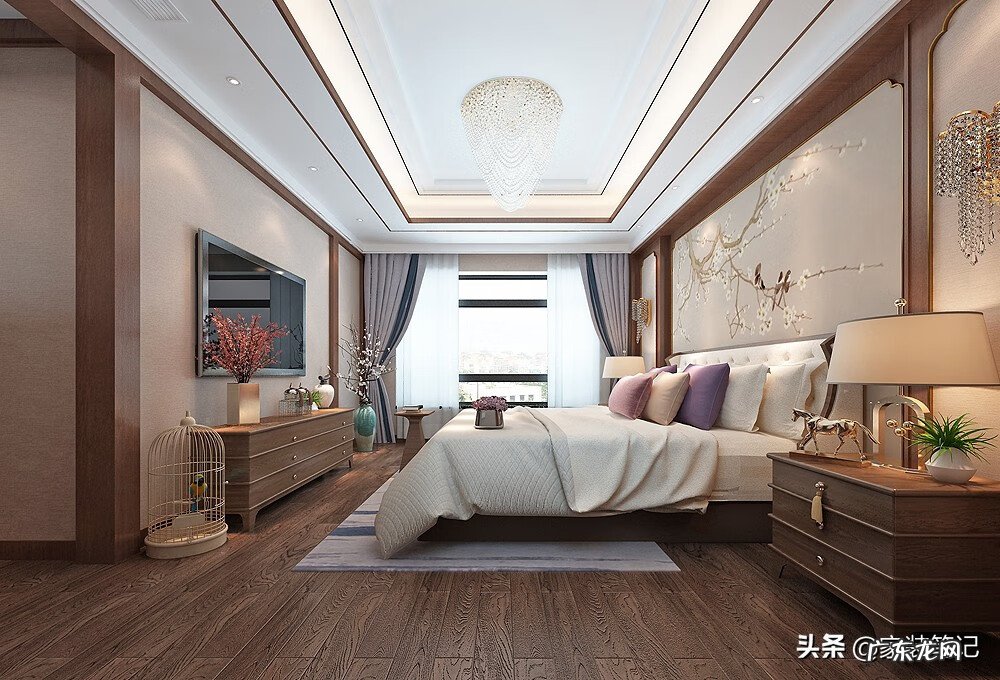 新中式入门玄关 中式进门玄关设计