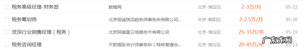 注册税务师前景如何