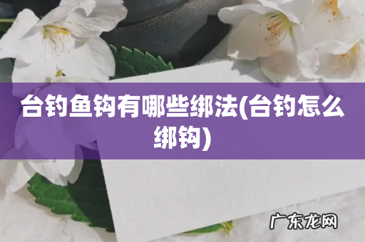 台钓怎么绑钩 台钓鱼钩有哪些绑法