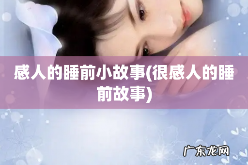 很感人的睡前故事 感人的睡前小故事