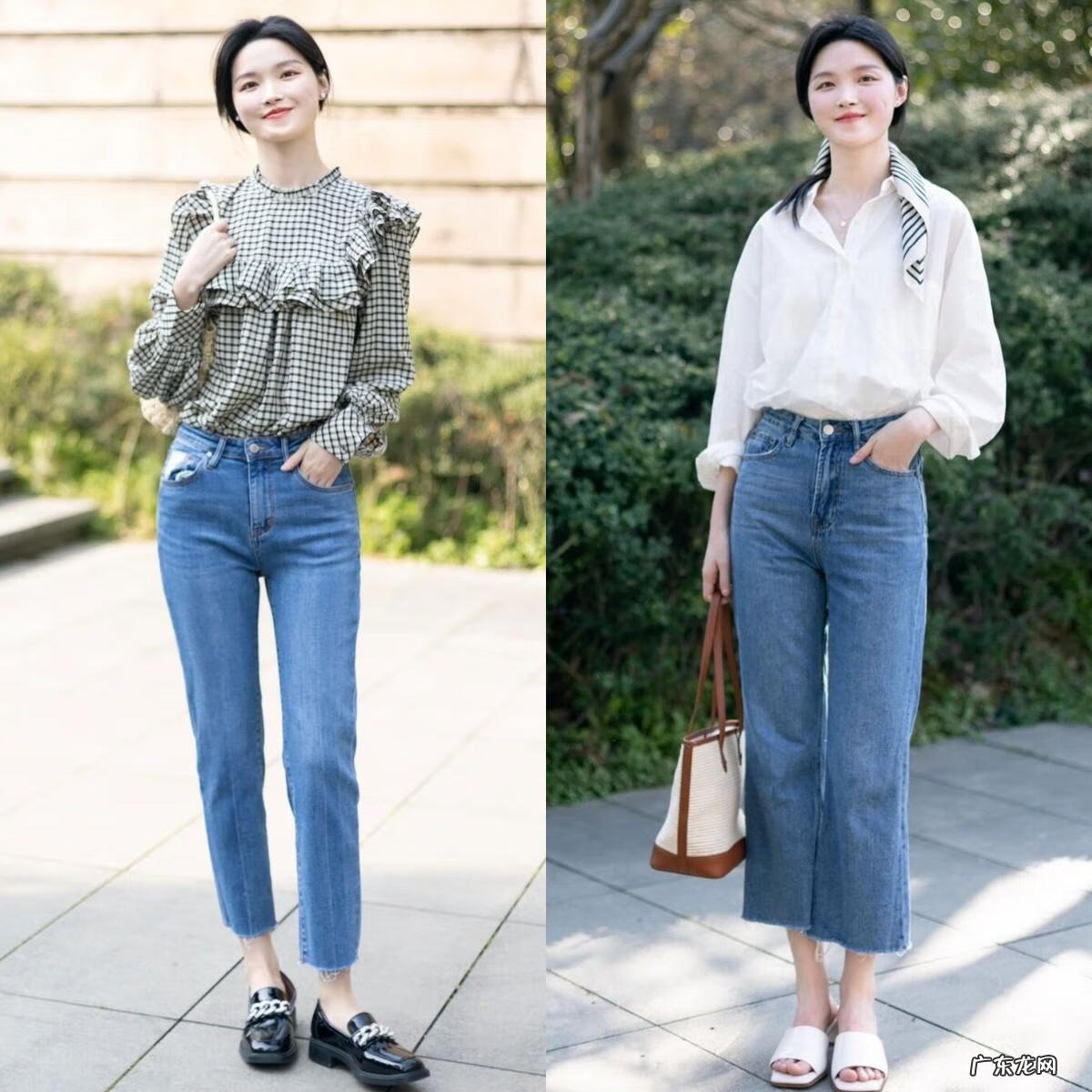 牛仔裤搭配什么颜色的T恤