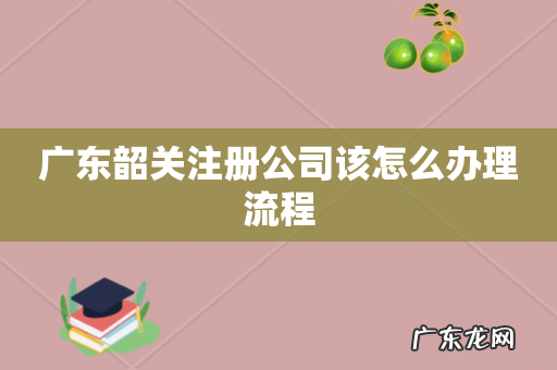 广东韶关注册公司该怎么办理流程