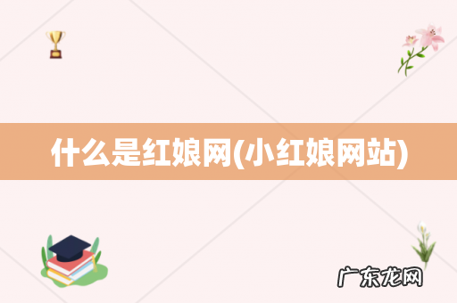 小红娘网站 什么是红娘网