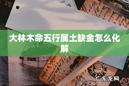大林木命五行属土缺金怎么化解