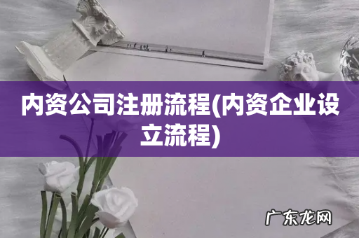 内资企业设立流程 内资公司注册流程