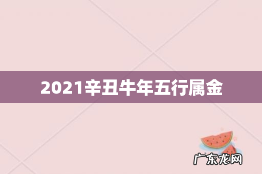 2021辛丑牛年五行属金