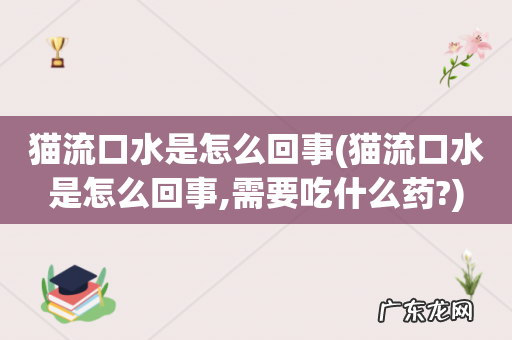 猫流口水是怎么回事,需要吃什么药? 猫流口水是怎么回事