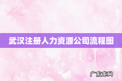 武汉注册人力资源公司流程图