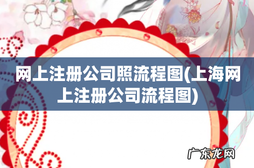 上海网上注册公司流程图 网上注册公司照流程图