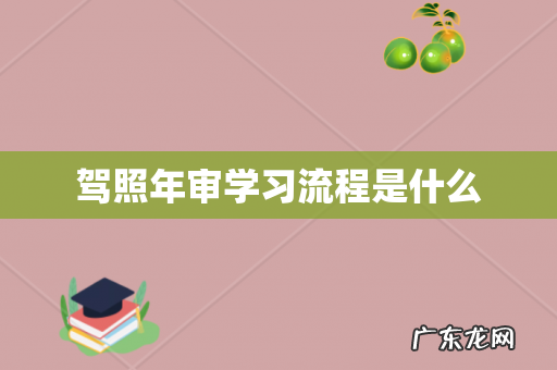 驾照年审学习流程是什么