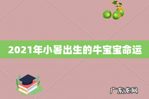 2021年小暑出生的牛宝宝命运