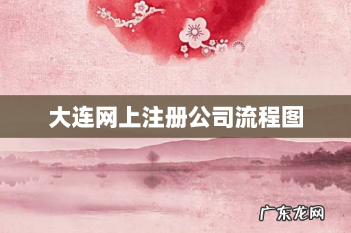 大连网上注册公司流程图