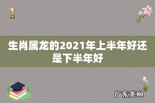 生肖属龙的2021年上半年好还是下半年好