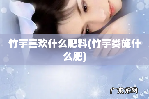 竹芋类施什么肥 竹芋喜欢什么肥料