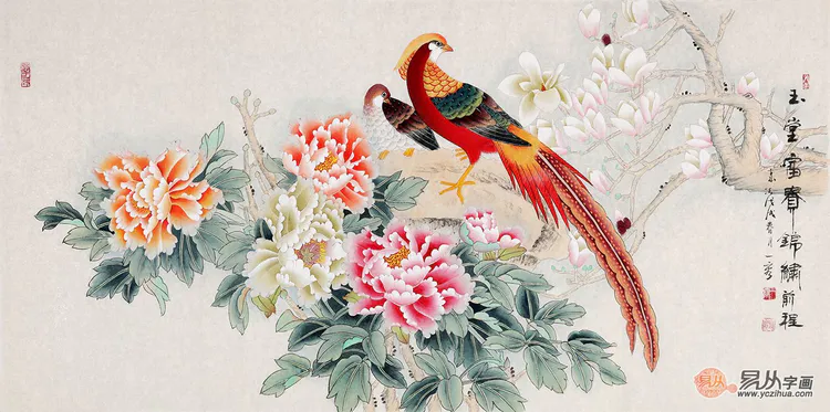 自家院墙画什么画好呢 墙上风水画