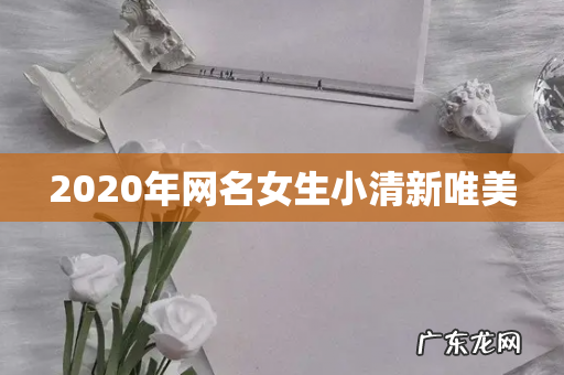 2020年网名女生小清新唯美