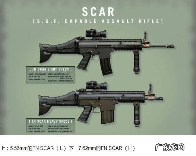 m4突击步枪 scar突击步枪用什么子弹