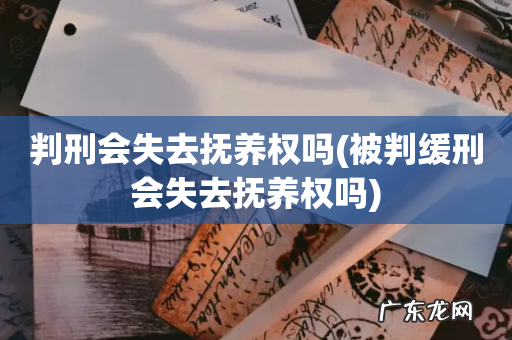被判缓刑会失去抚养权吗 判刑会失去抚养权吗