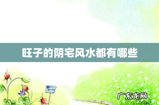 旺子的阴宅风水都有哪些