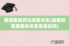 海葵和寄居蟹的关系是寄生吗 寄居蟹如何与海葵共生