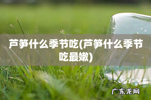 芦笋什么季节吃最嫩 芦笋什么季节吃