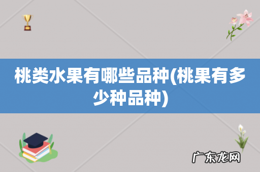 桃果有多少种品种 桃类水果有哪些品种