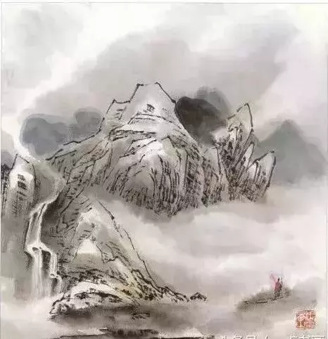 山水画风水有什么讲究 烟雾山水画