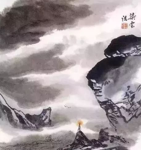 山水画风水有什么讲究 烟雾山水画