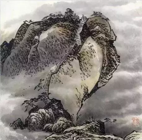 山水画风水有什么讲究 烟雾山水画