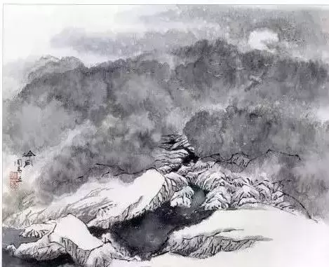 山水画风水有什么讲究 烟雾山水画