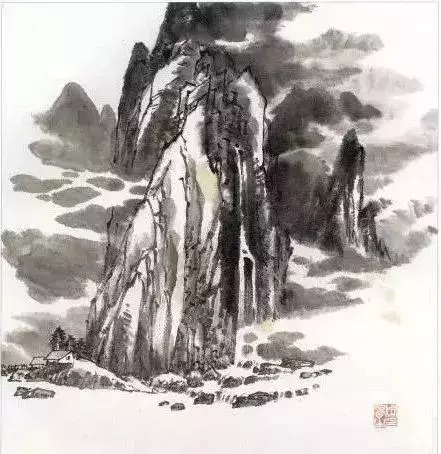 山水画风水有什么讲究 烟雾山水画