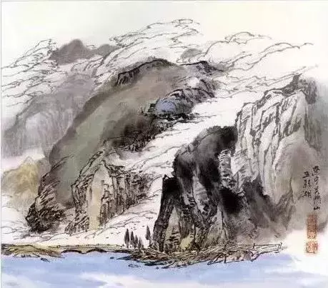 山水画风水有什么讲究 烟雾山水画