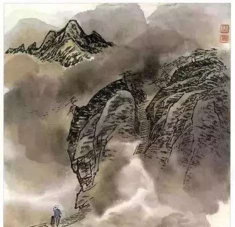 山水画风水有什么讲究 烟雾山水画