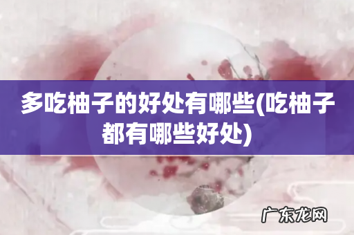 吃柚子都有哪些好处 多吃柚子的好处有哪些