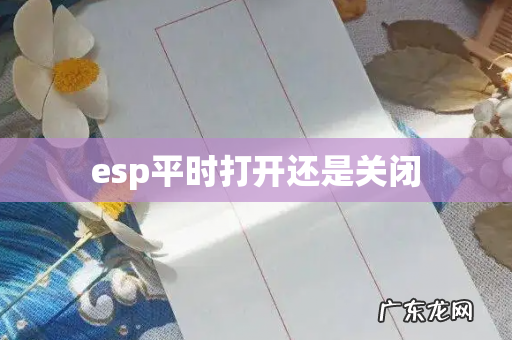 esp平时打开还是关闭