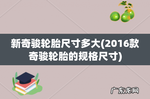 2016款奇骏轮胎的规格尺寸 新奇骏轮胎尺寸多大