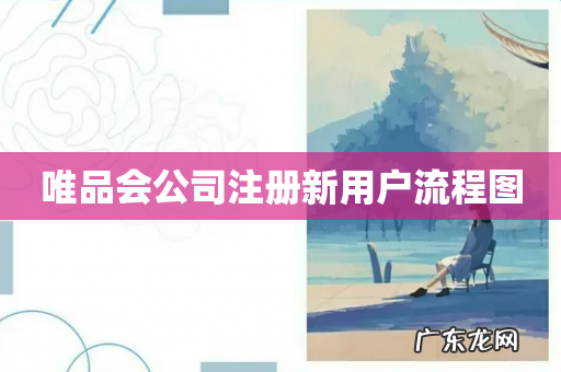 唯品会公司注册新用户流程图