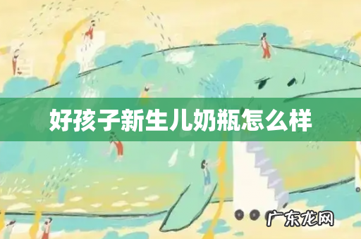 好孩子新生儿奶瓶怎么样